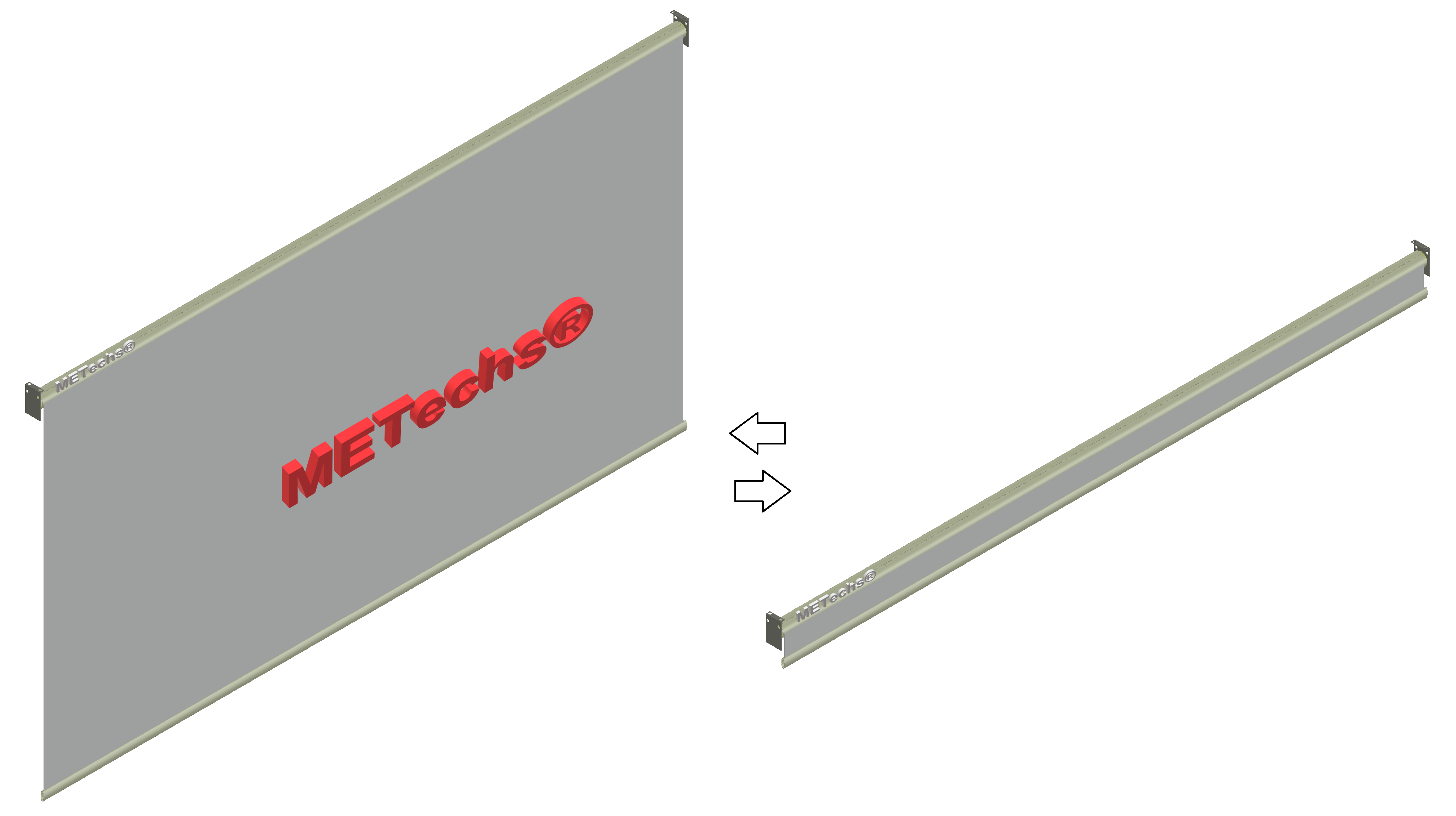 13ft wide by 10ft high U shape configured golf impact screen down.jpg